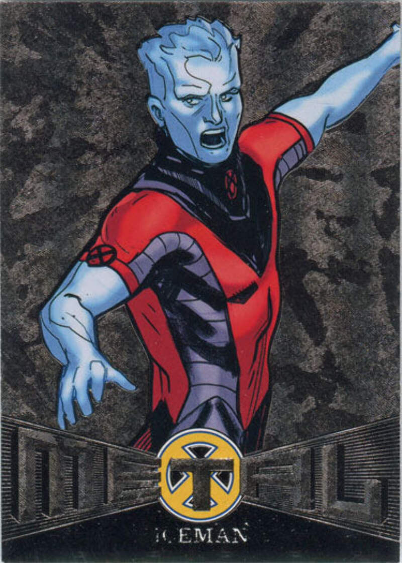 X-Men 2018 Fleer Ultra Metal Blasters Chase Card MB2 Iceman | eBay