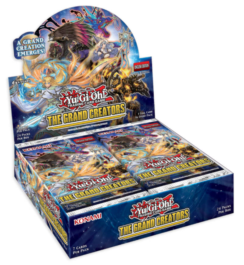 Yu-Gi-Oh! The Grand Creators - Booster Box (1st Edition) Yu-Gi-Oh! The Grand Creators - Booster Box (1st Edition)