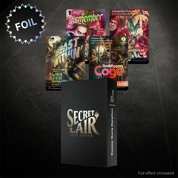 Secret Lair: Drop Series - Monster Movie Marathon (Foil Edition
