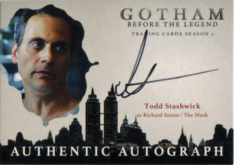 Gotham Season 2 Autograph Card TS Todd Stashwick as Richard Sionis