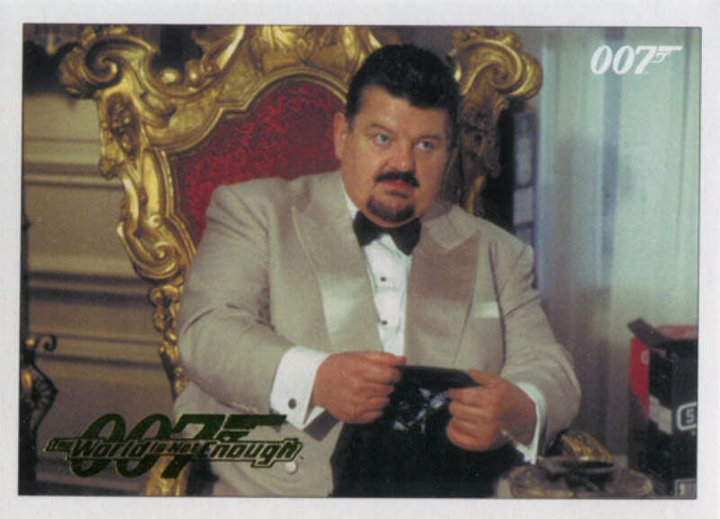 James Bond 007 Classics The World Is Not Enough 25 Gold Parallel
