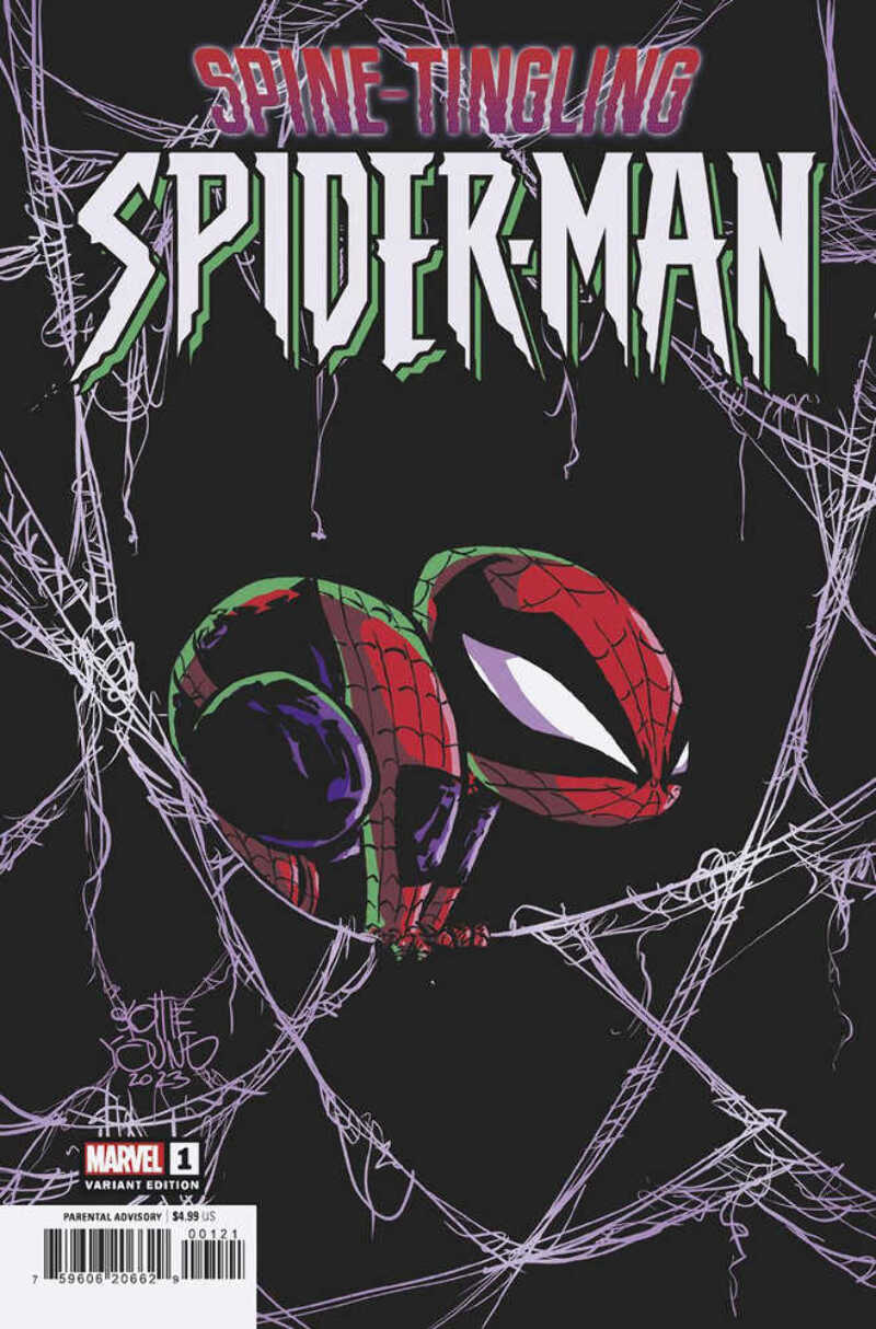 Spine-Tingling Spider-Man 1 Skottie Young Variant | eBay