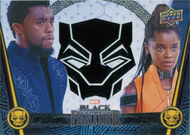 Marvel Black Panther Black Foil Parallel 58 Base Chase Card
