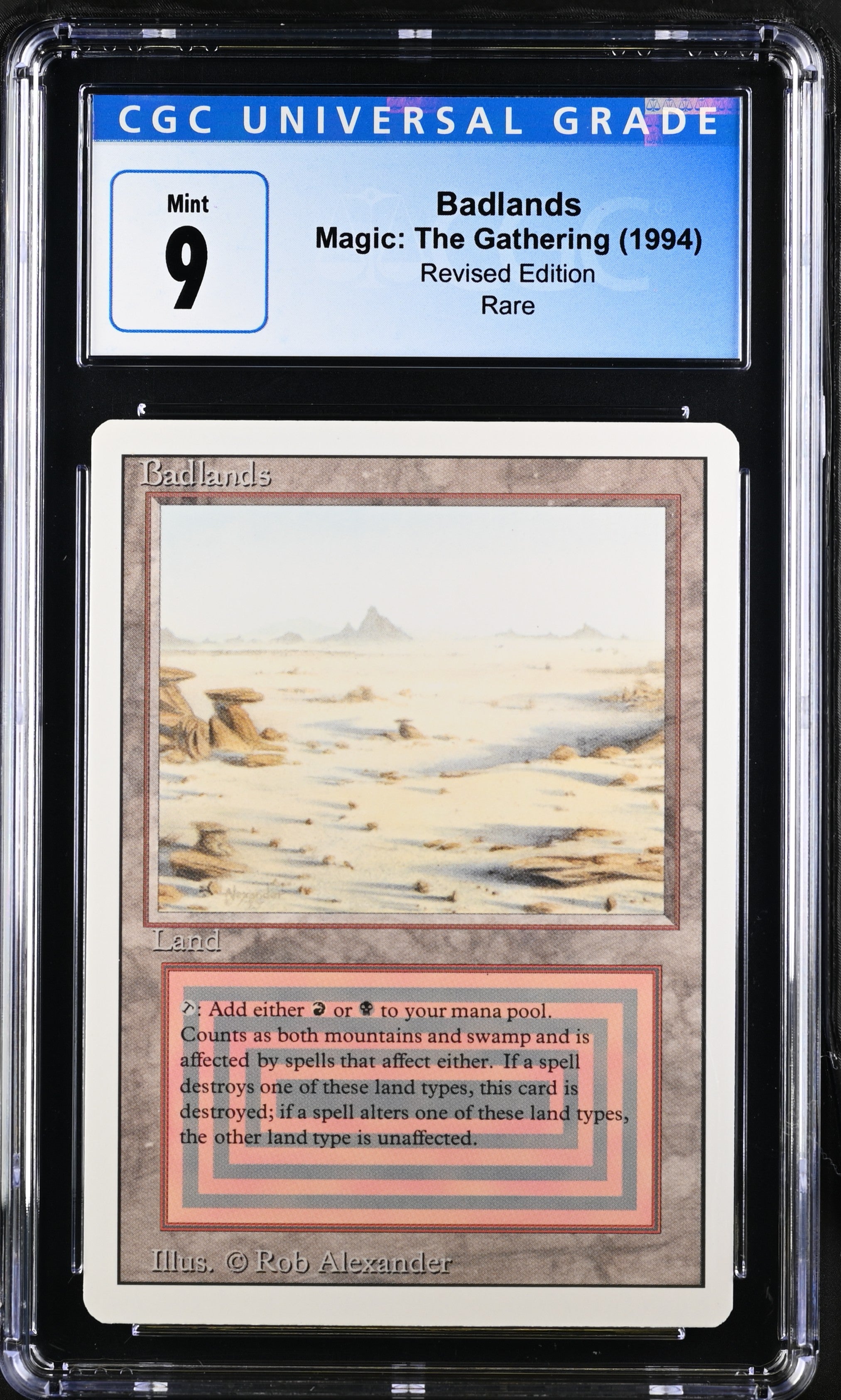 Badlands Revised Edition MTG (Condition: Played) | eBay