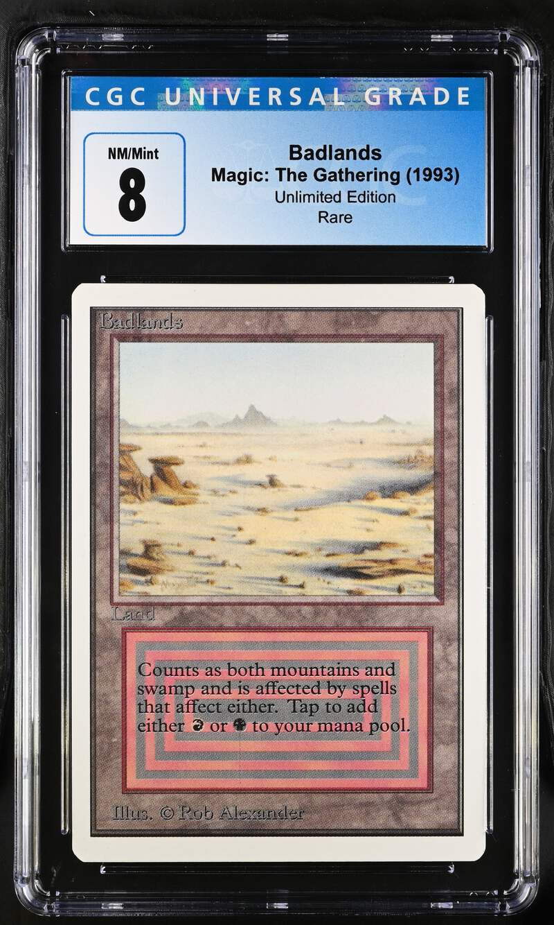 MTG badlands その1 Magic: The Gathering MTG Badlands [Unlimited Edition] Graded