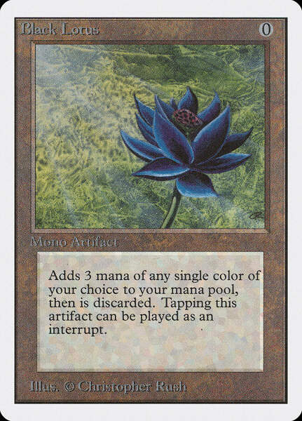 Magic: The Gathering MTG Black Lotus [Unlimited Edition] Graded 