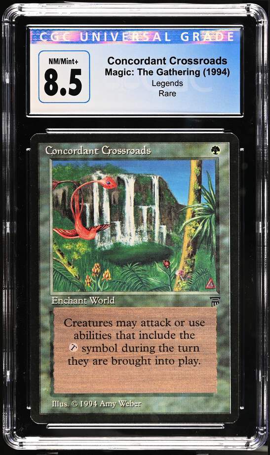 Magic: The Gathering MTG Concordant Crossroads [Legends