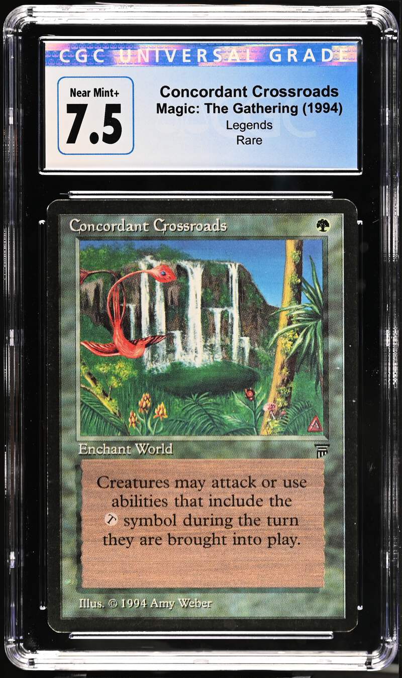 Magic: The Gathering MTG Concordant Crossroads [Legends