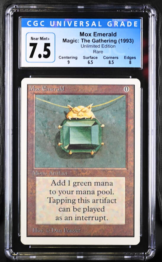 MTG  Mox Emerald サイン入り MTG Mox Emerald サイン入り - メルカリ