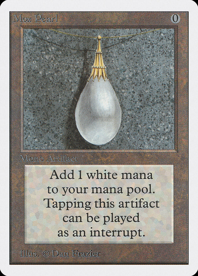 Magic: The Gathering MTG Mox Pearl [Unlimited Edition