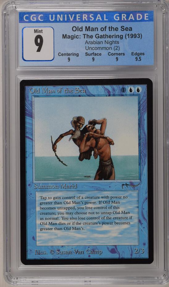 マジック：ザ・ギャザリング mtg Old Man of the Sea Magic: The Gathering MTG Old Man of the Sea [Arabian Nights