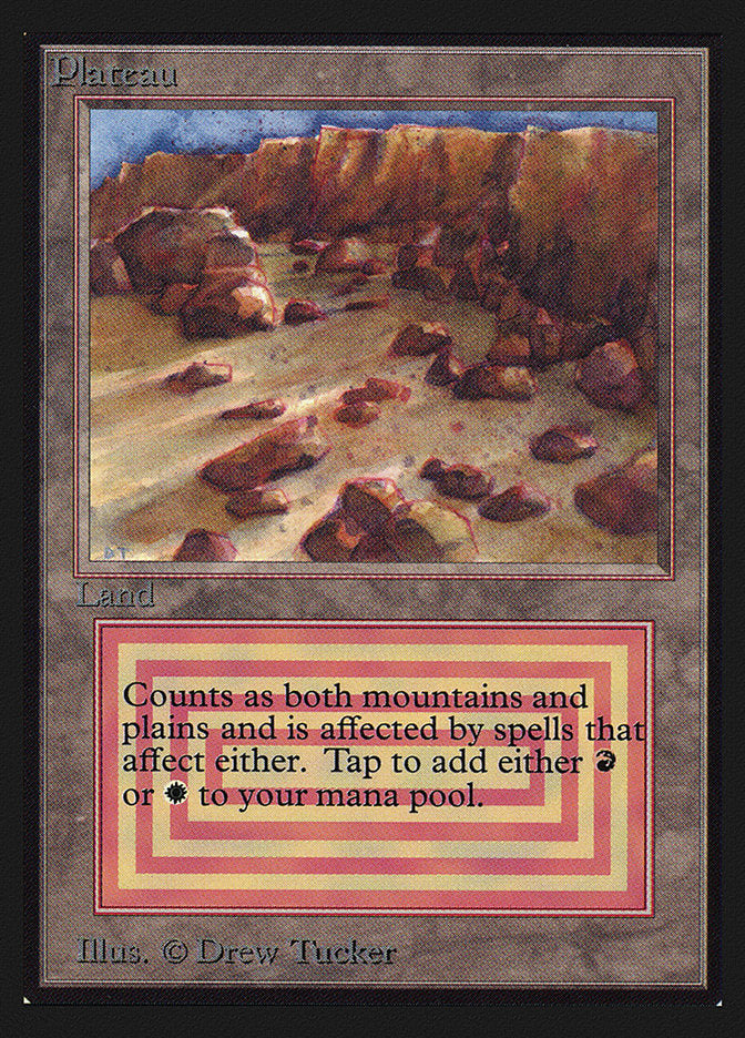 Magic: The Gathering MTG Plateau [Collectors' Edition