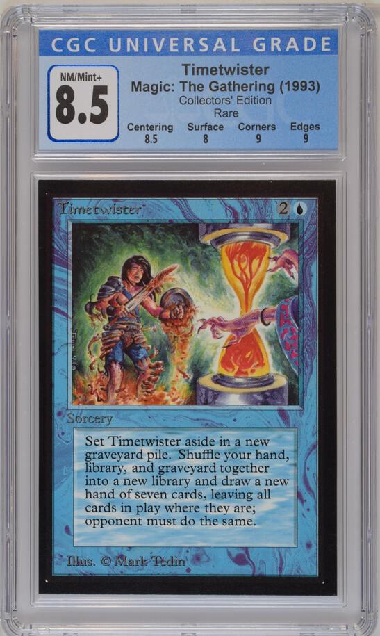 マジック：ザ・ギャザリング Timetwister Magic: the Gathering MTG Timetwister [Collectors' Edition