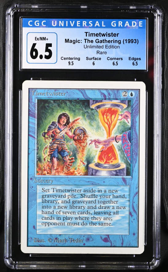 マジック：ザ・ギャザリング Timetwister Magic: the Gathering MTG Timetwister [Collectors' Edition