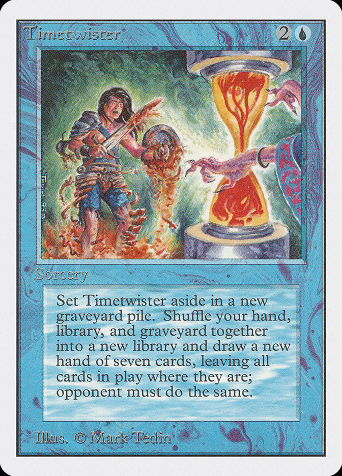 マジック：ザ・ギャザリング MTG Timetwister 30th anniversary edition Timetwister (Retro Frame) (Not Tournament Legal) | 30th