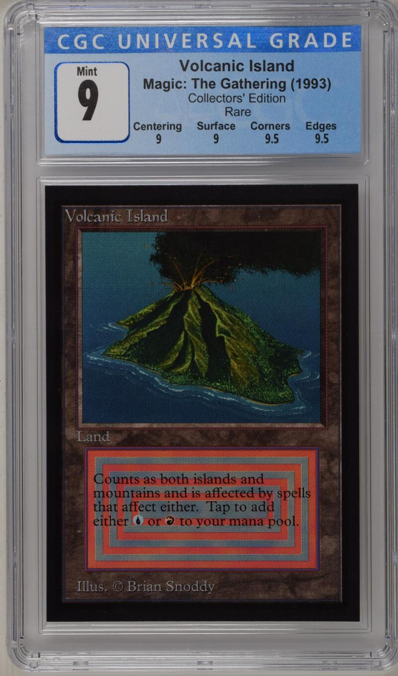 Magic: The Gathering MTG Volcanic Island [Collectors' Edition