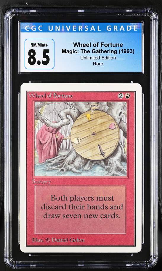マジック：ザ・ギャザリング mtg wheel of fortune Magic: the Gathering MTG Wheel of Fortune [Unlimited Edition