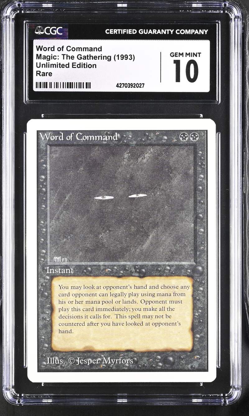 Magic: the Gathering MTG Word of Command [Unlimited Edition 