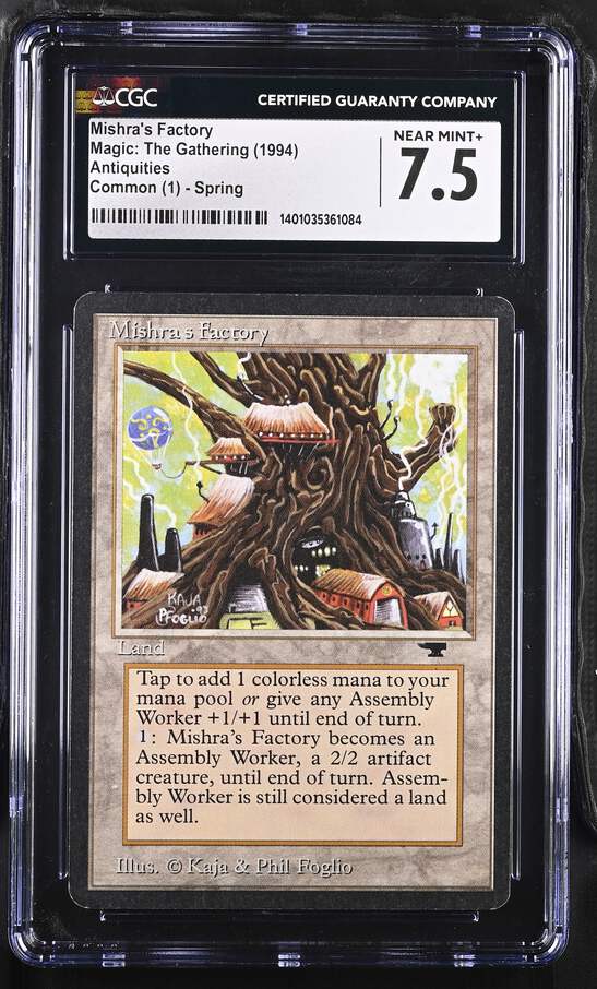 ミシュラの工廠　春　インクド　Mishra's Factory Spring Magic: The Gathering MTG Mishra's Factory (Spring) [Antiquities