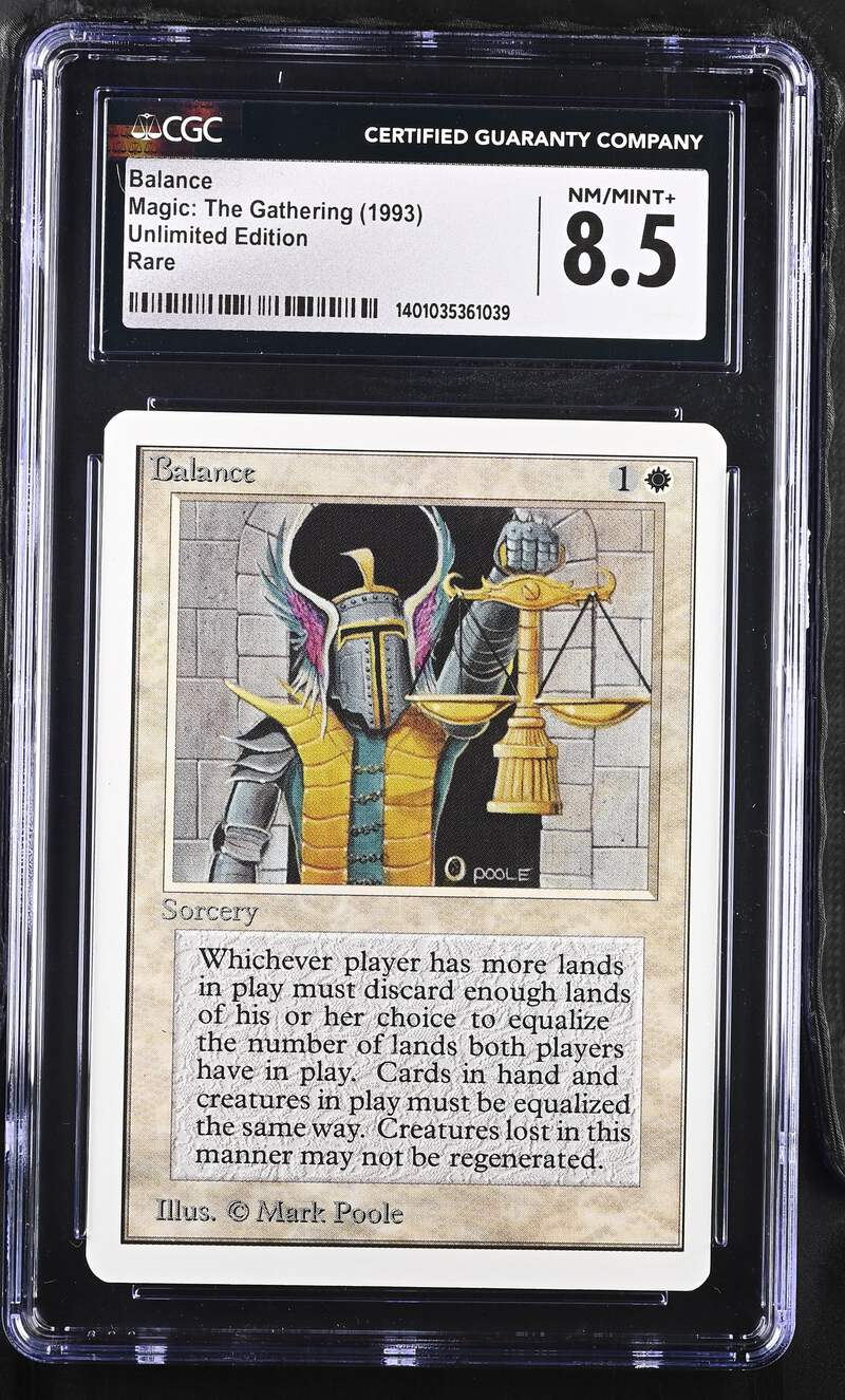 MTG Balance 天秤 [IE] BGS9 MINT 天秤/Balance《英語》【SLD】