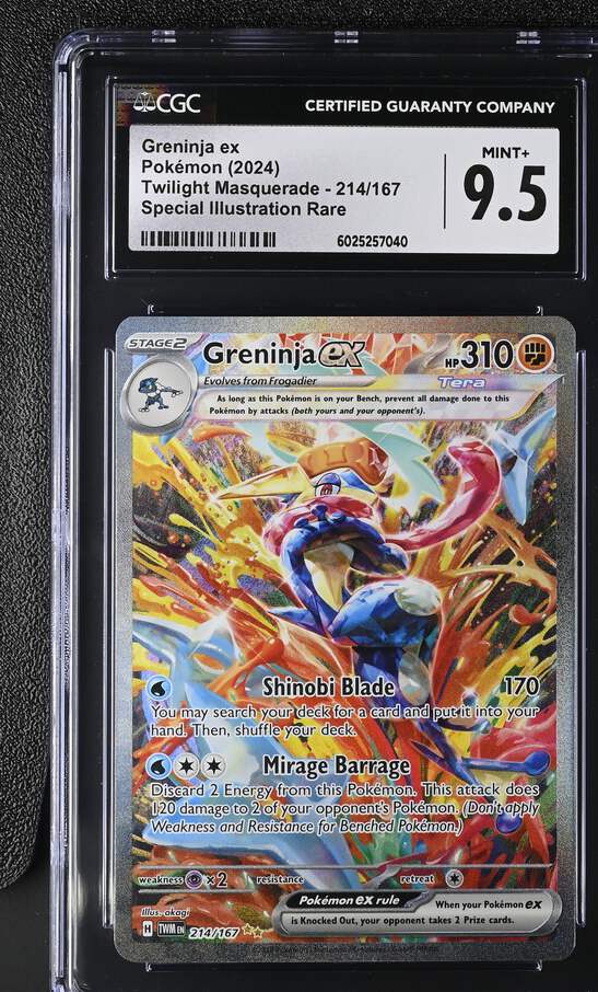 Pokemon Greninja ex (214/167) [Scarlet & Violet: Twilight