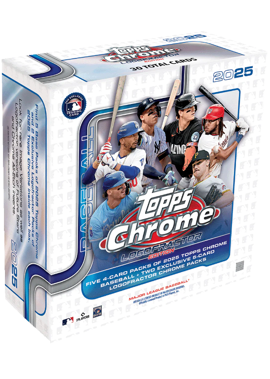 2025 Topps Chrome Baseball Logofractor Edition Mega Box | eBay