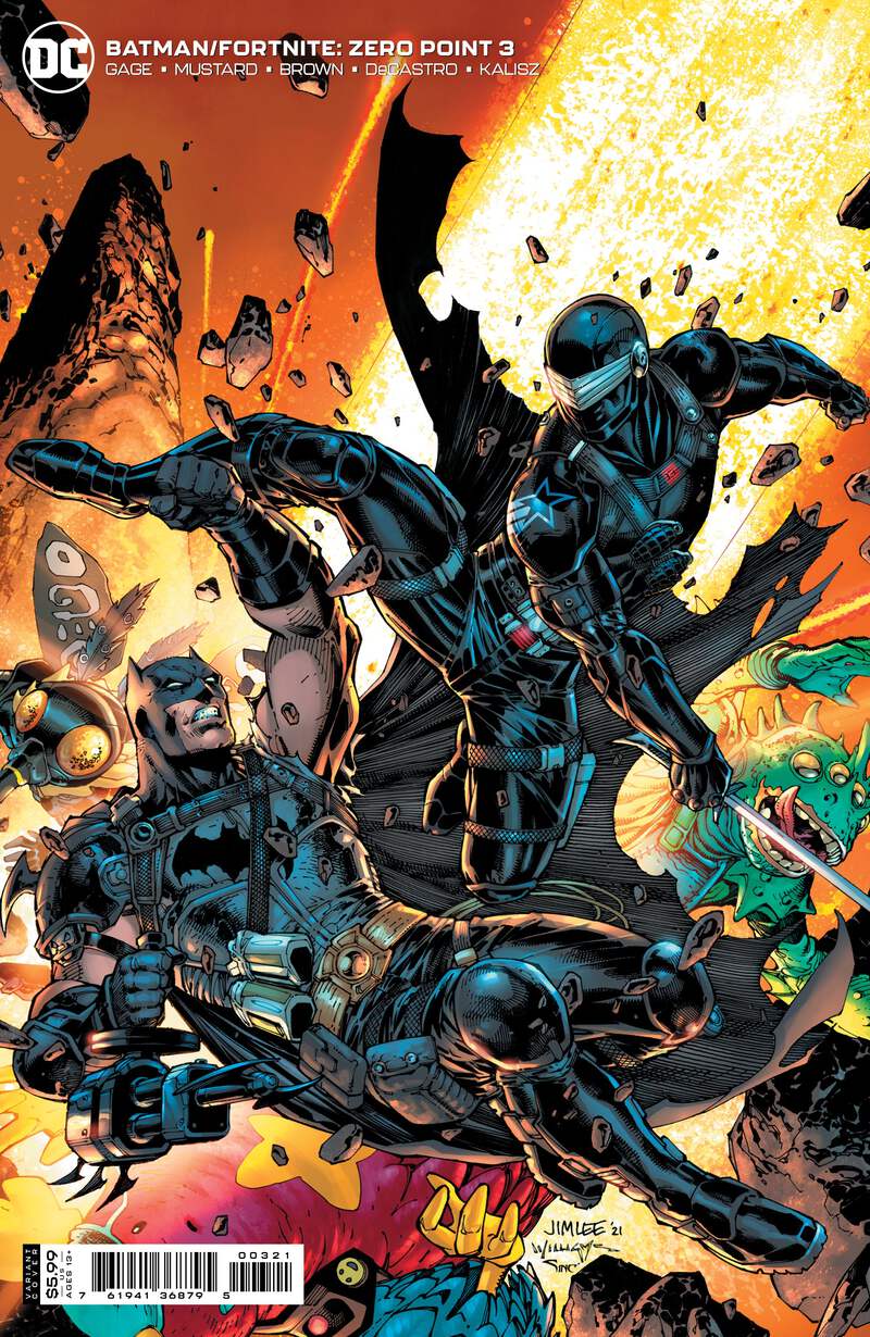 ★全6巻完結セット★BATMAN FORTNITE ZERO POINT Batman/Fortnite: Zero Point - #1-6 Exclusive Comic Bundle