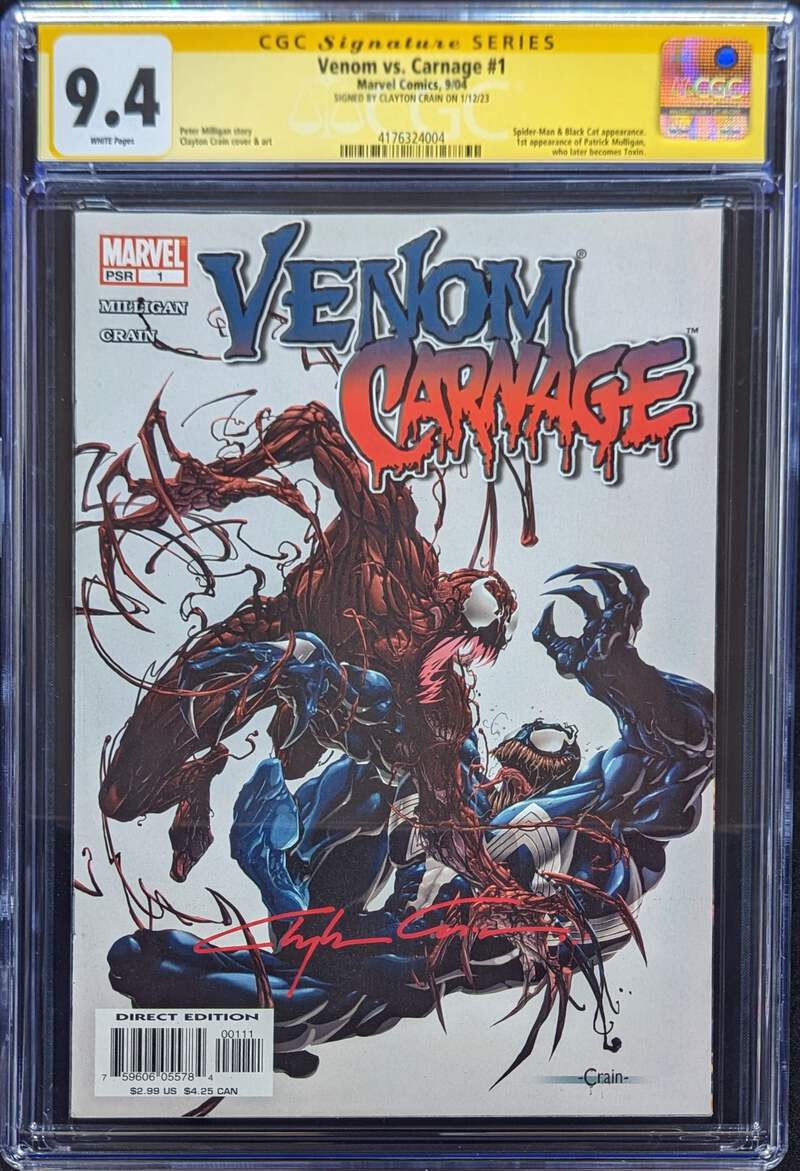 Marvel VENOM VS. CARNAGE #1-4　アメコミ Venom vs Carnage Complete Set 1-4 (2004): Peter Milligan: Amazon