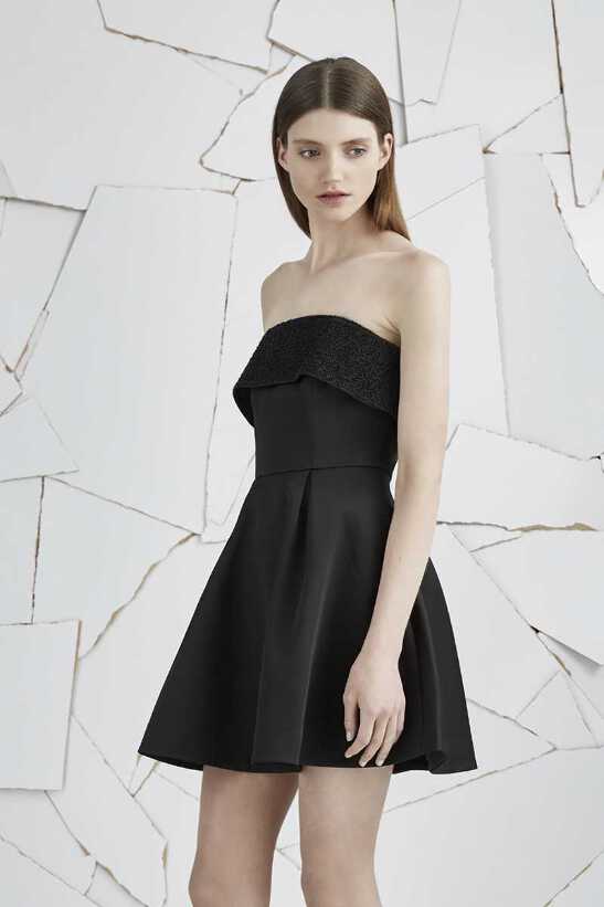 slim fit dress slacks Northern Lights Sweetheart Bustier Dress main image 1