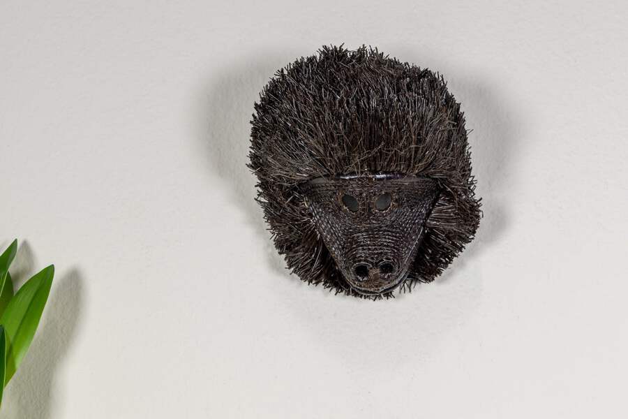 Male Black Howler Monkey (Alouatta caraya) Mask for Sale by Yair