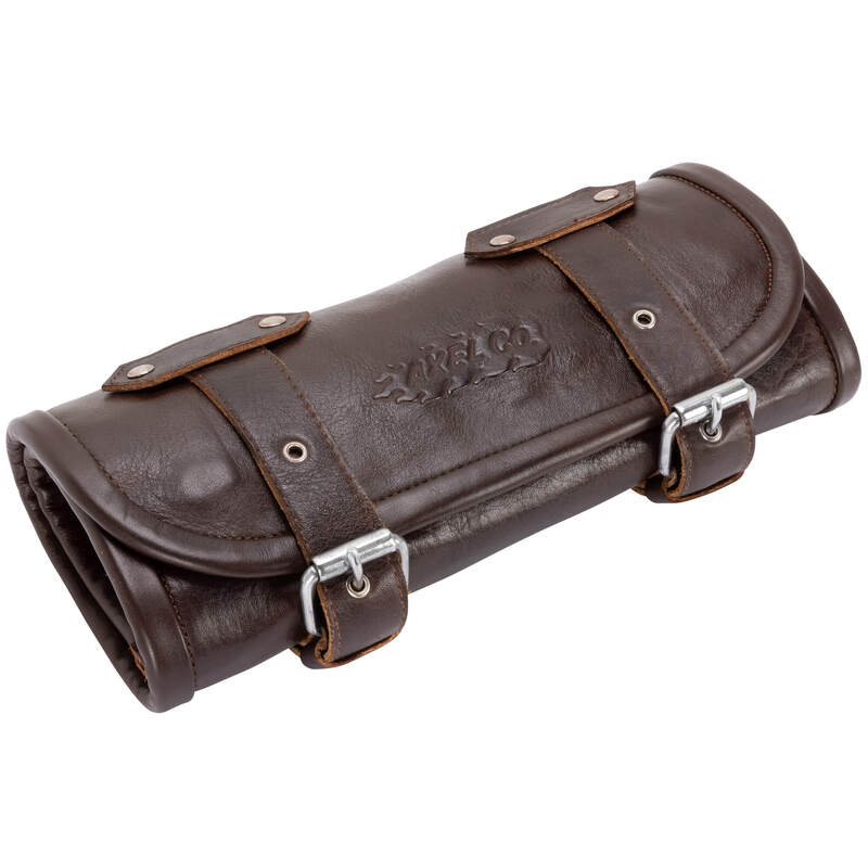 Axel Co. Brown Leather Tool Roll | eBay