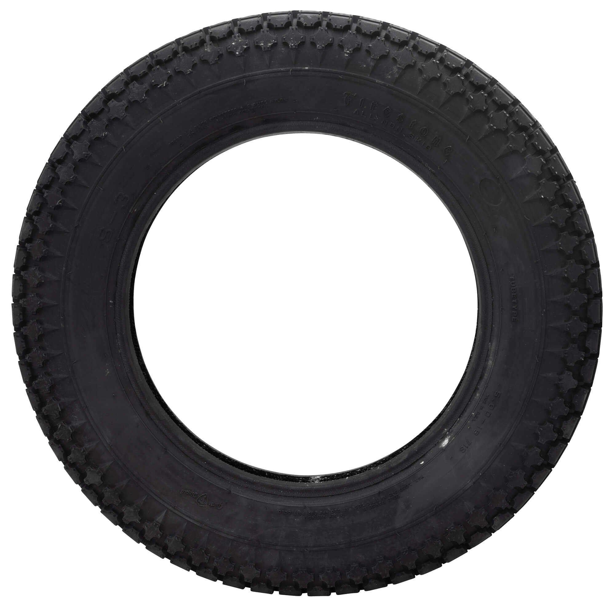 Indigenous〆 firestone 5.00-16 ヴィンテージ Coker Tire Firestone Deluxe Champion Motorcycle Tire 5.00-16