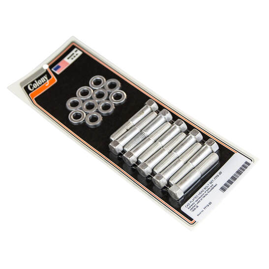 麦M 7713-20 Head Bolt Set CAD 1936-1939 Harley-Davidson Knucklehead
