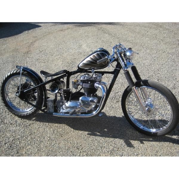 Axed 2.2 gal chopper Gas Tank Harley Ironhead Sportster Triumph