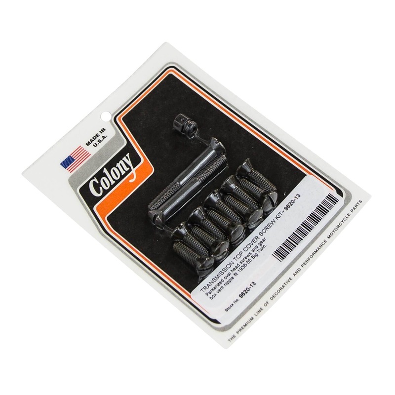 マザーシリーズ(13) 9620-13 Transmission Top Cover Screw Kit 1936-55 HD Big Twin