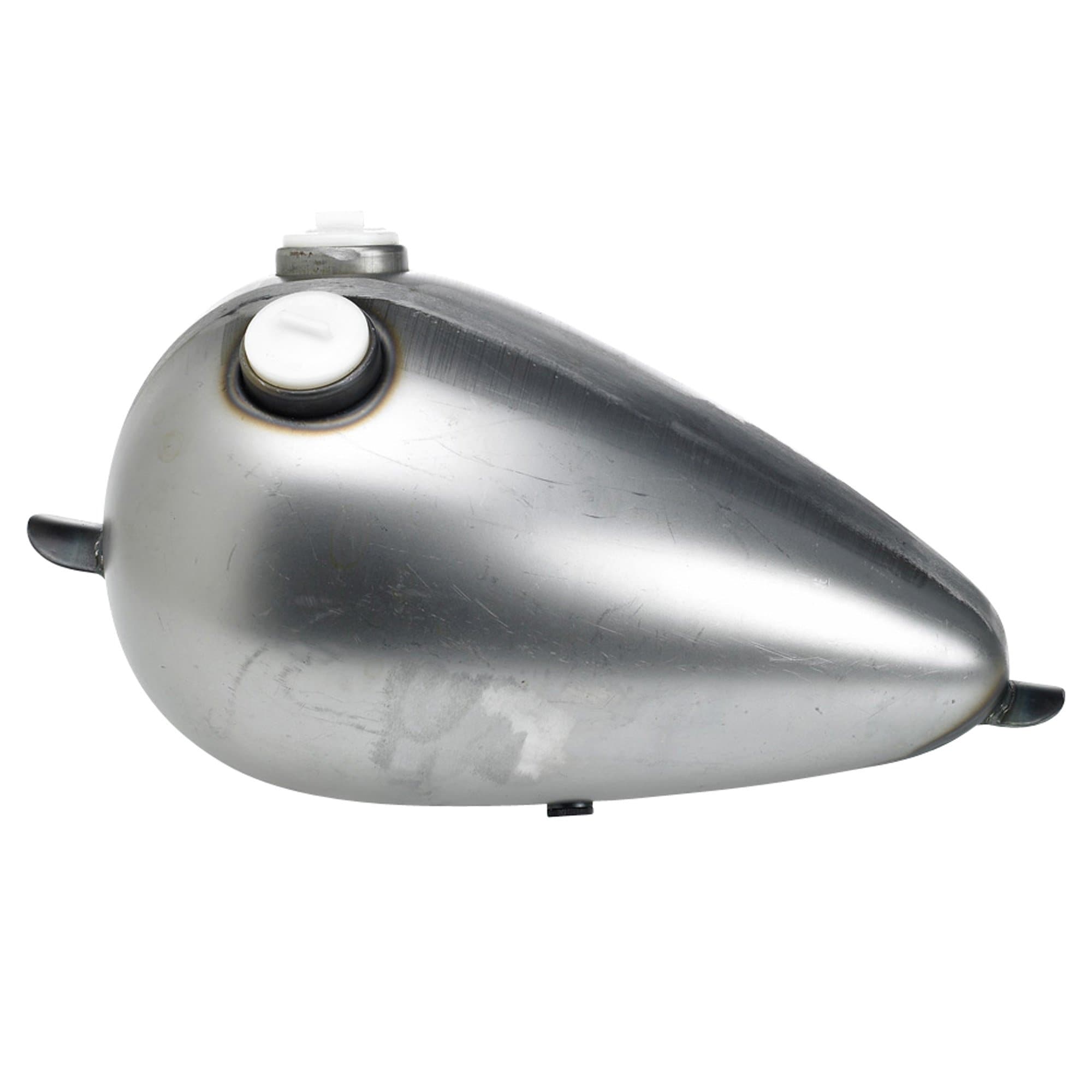 Axed Dual Cap Chopper Motorcycle Gas Tank 2.2 gal alien bobber