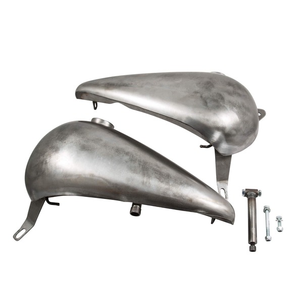 Lowbrow Customs WX Split Gas Tank 36-84 Harley Panhead