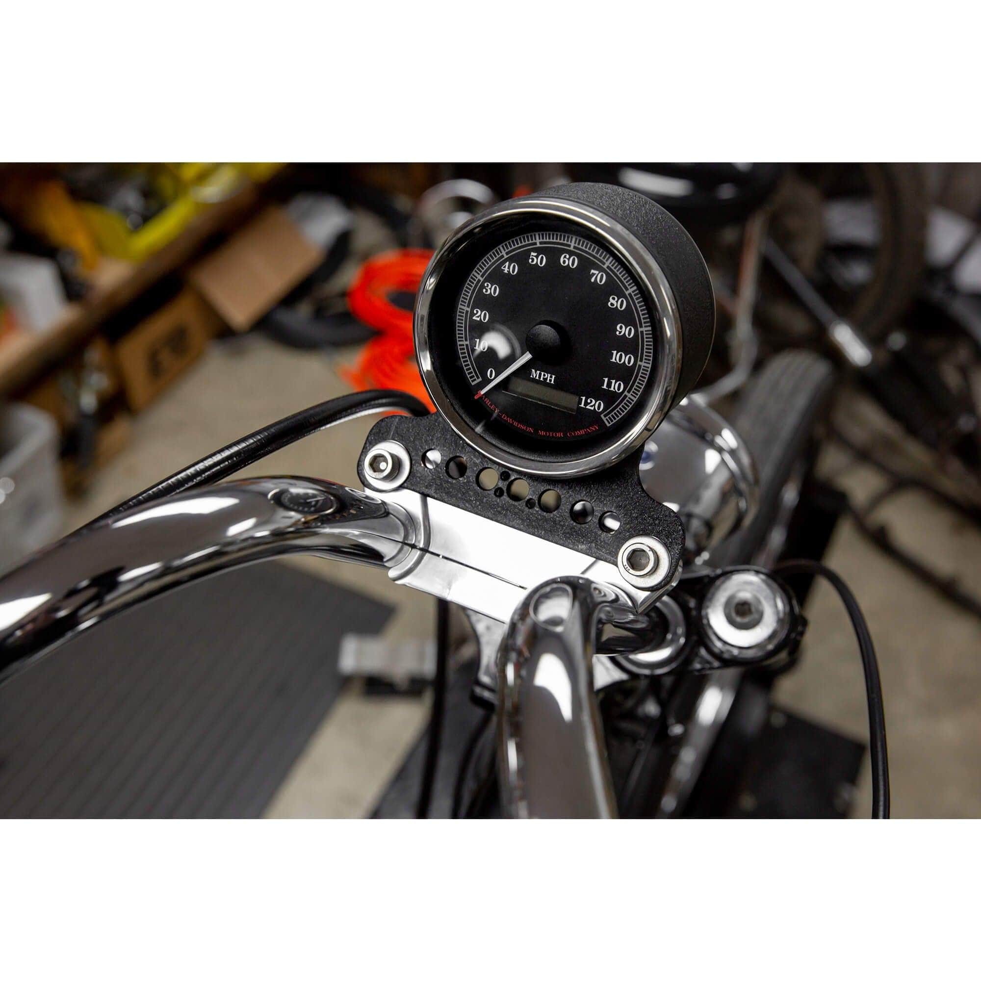 Lowbrow Speedometer Gauge Mount 1