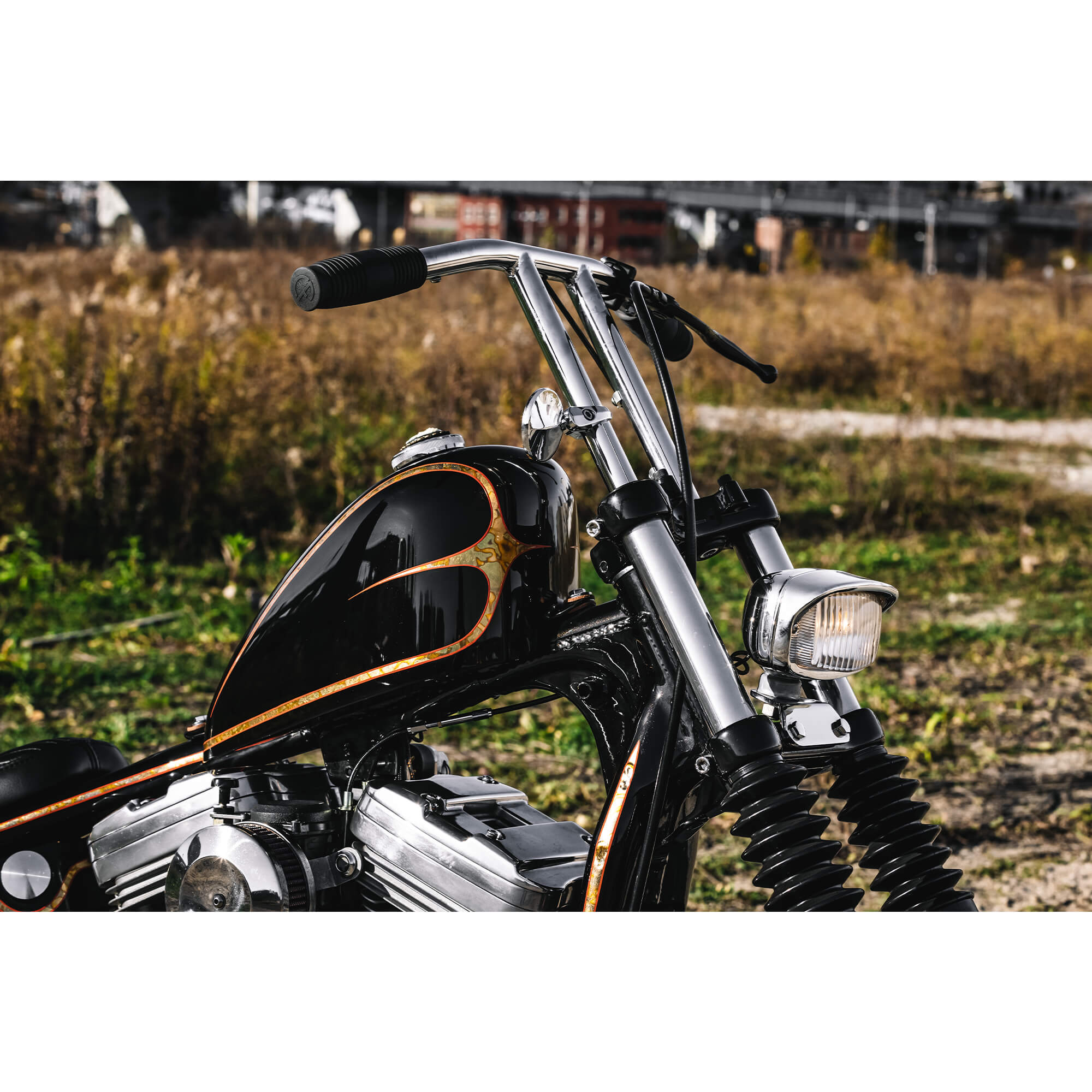 ローブローカスタムズ　ヒートガード　1本 LOWBROW CUSTOMS(ローブローカスタムズ) マフラーガード・ヒート