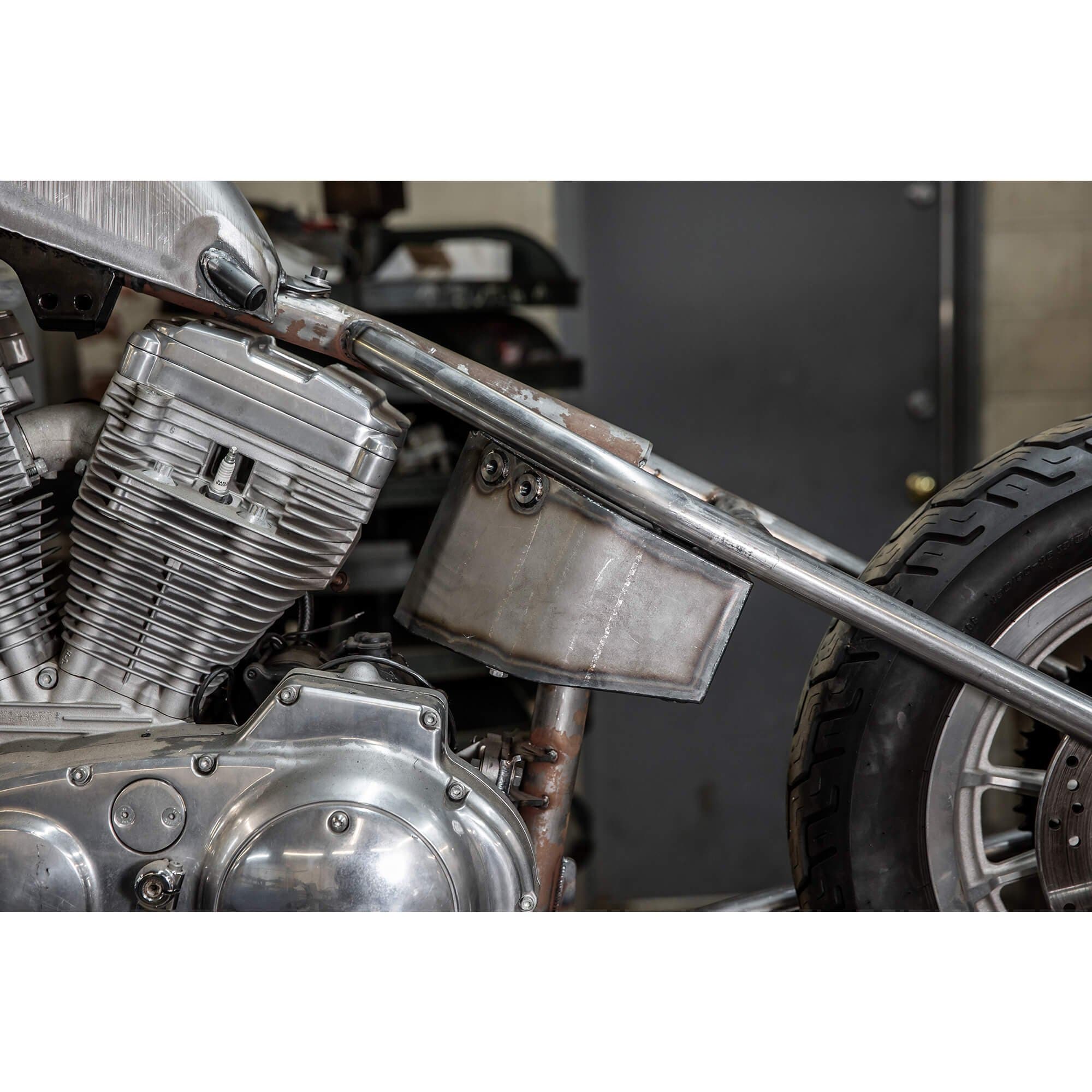 Lowbrow Customs Horseshoe Oil Tank for Lowbrow Customs Weld