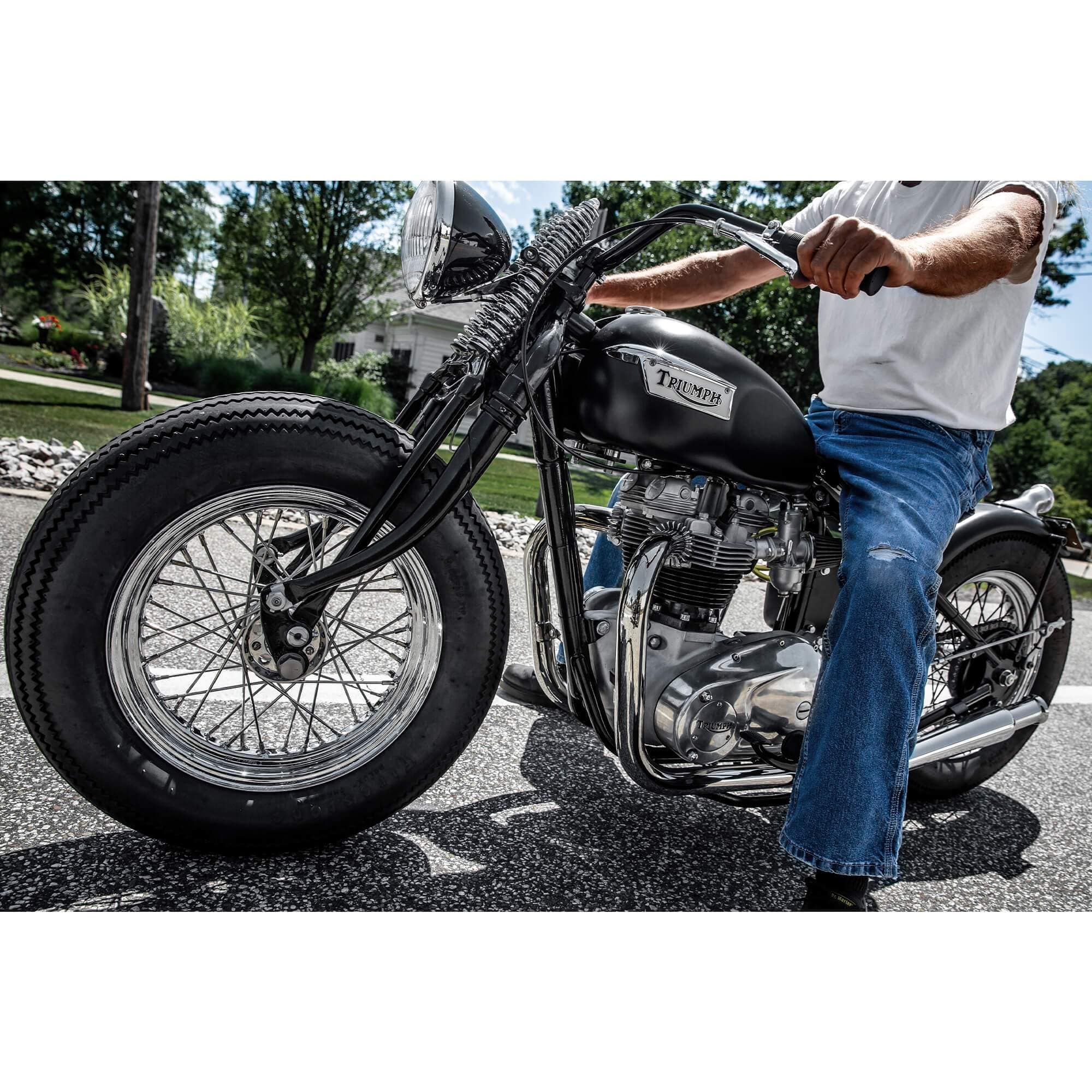 Fire stone のdeluxe champion Coker Tire Firestone Deluxe Champion Motorcycle Tire 5.00-16