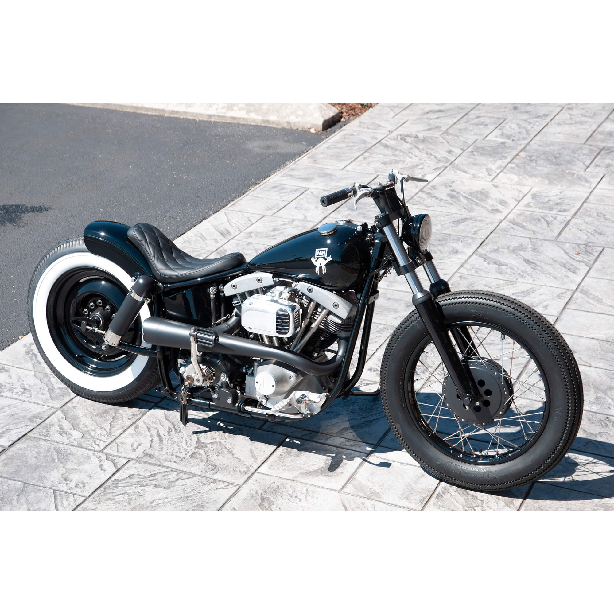FIRESTONE 4.00-19 ANS ホィール セット ナックル パン FIRESTONE 4.00-19 ANS ホィール セット ナックル パン - メルカリ