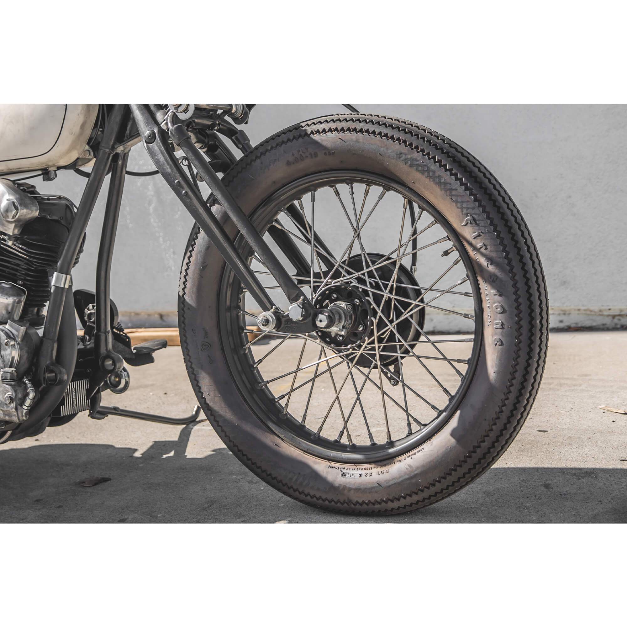 Fire stone のdeluxe champion Coker Tire Firestone Deluxe Champion Motorcycle Tire 4.00-19