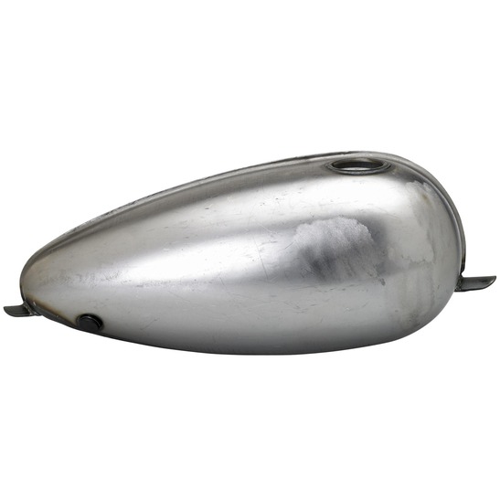 Narrow Ribbed Mustang Gas Tank chopper bobber Harley Shovelhead