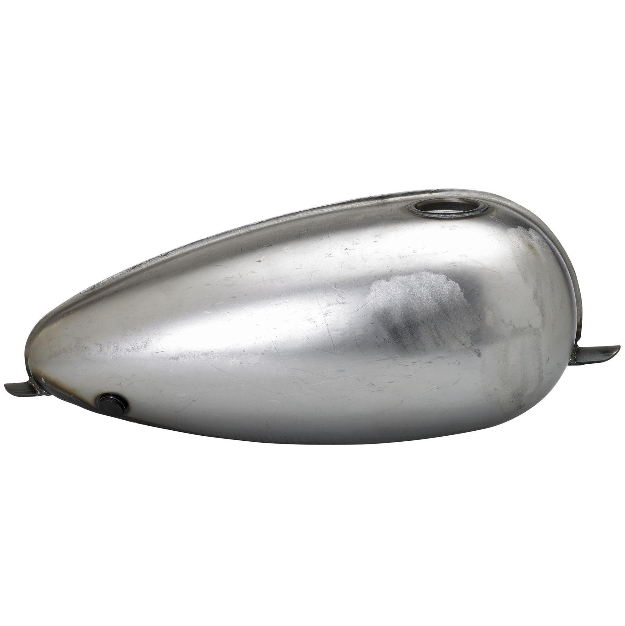 Narrow Ribbed Mustang Gas Tank chopper bobber Harley Shovelhead