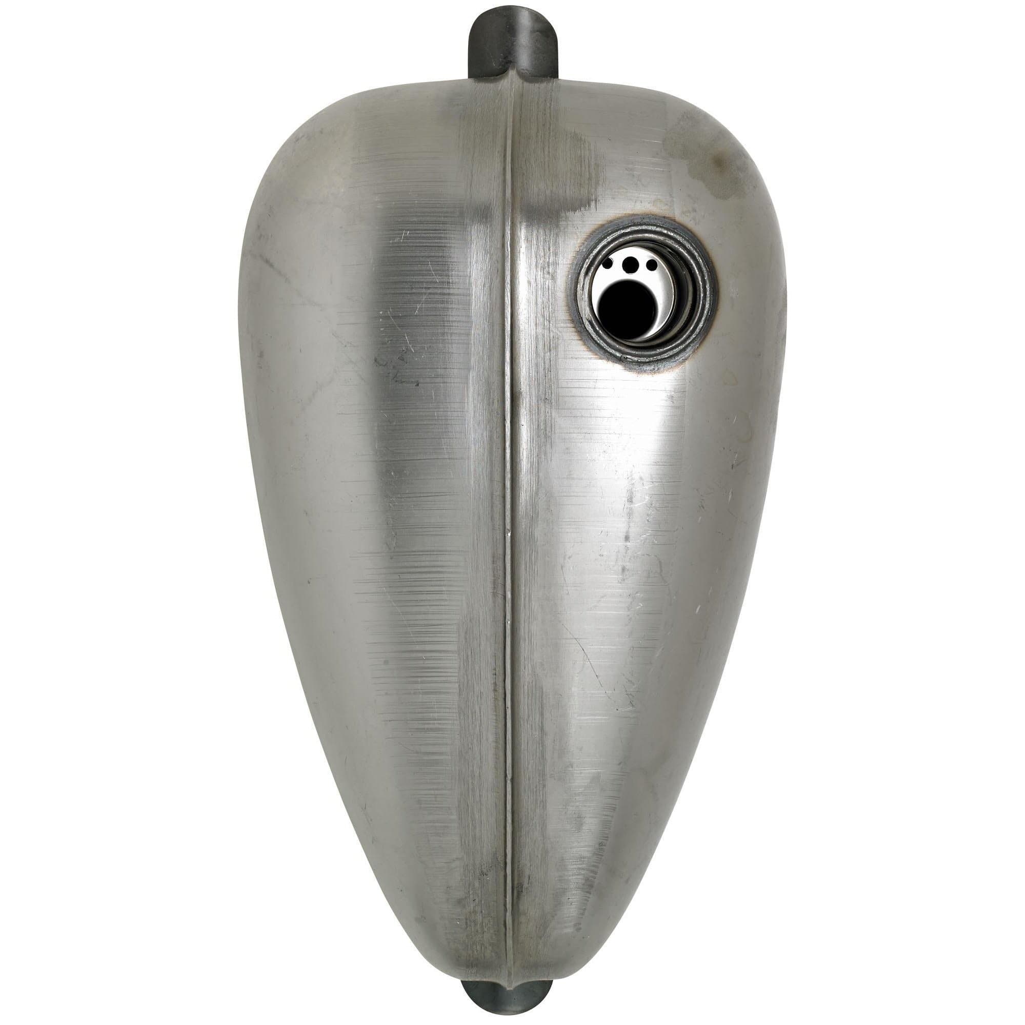 Narrow Ribbed Mustang Gas Tank chopper bobber Harley Shovelhead