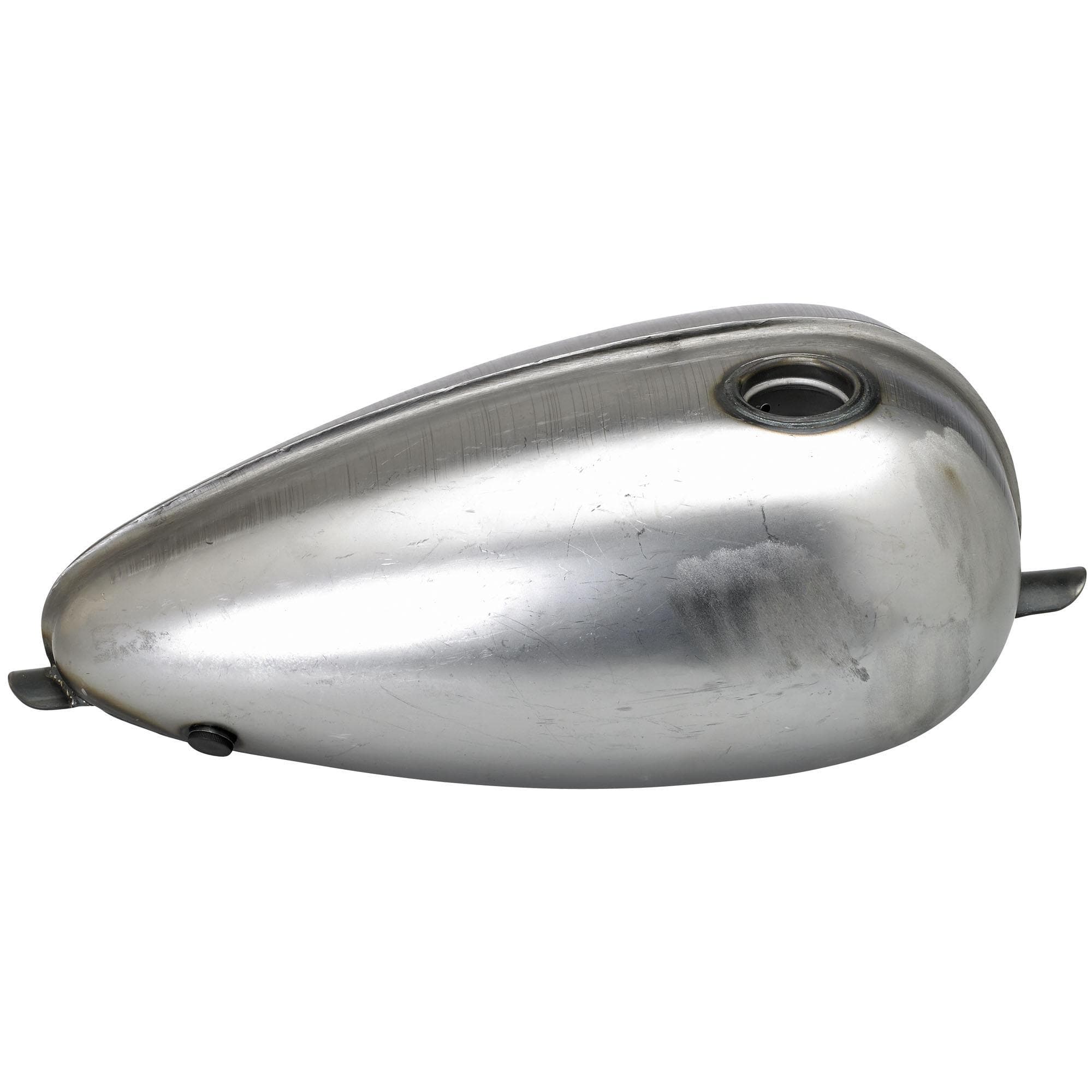 Narrow Ribbed Mustang Gas Tank chopper bobber Harley Shovelhead