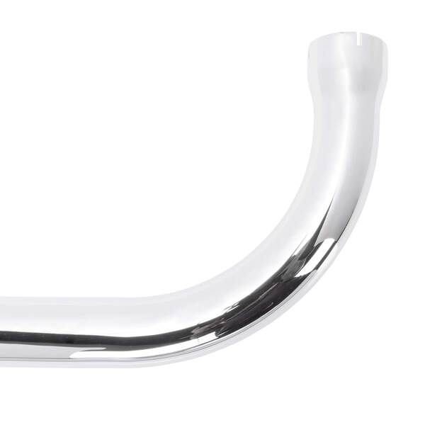 Gasbox Upswept Exhaust Pipe Set – 1948-1957 Harley-Davidson Rigid Panhead – Chrome-591111