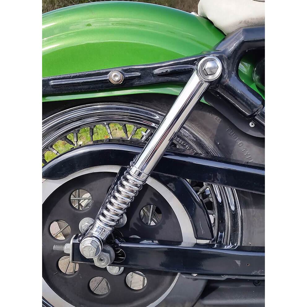 Kustom Tech 11 inch Spring Struts - Chrome | eBay