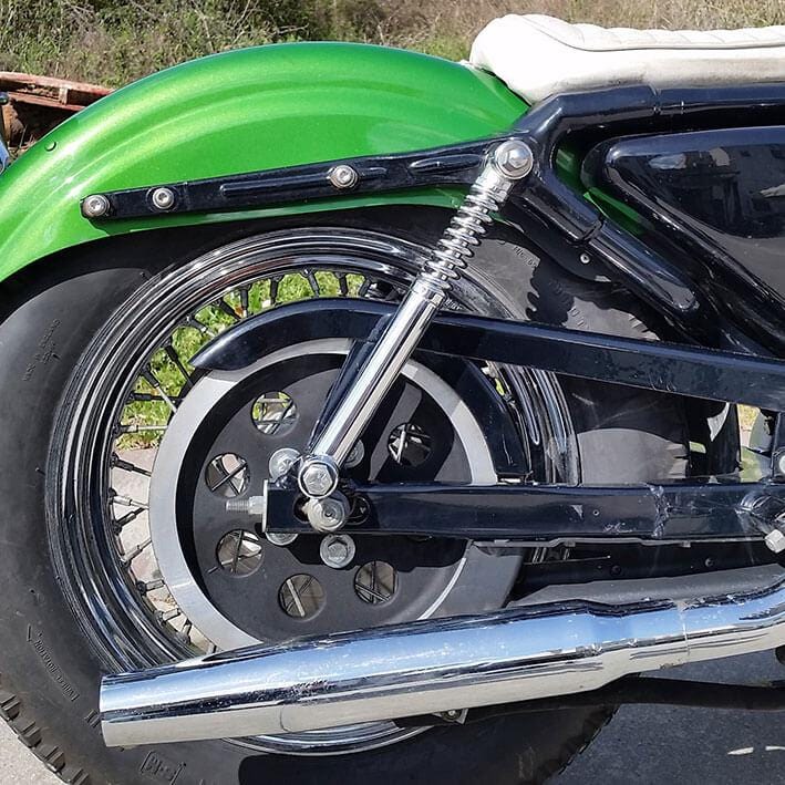 Kustom Tech 11 inch Spring Struts - Chrome | eBay